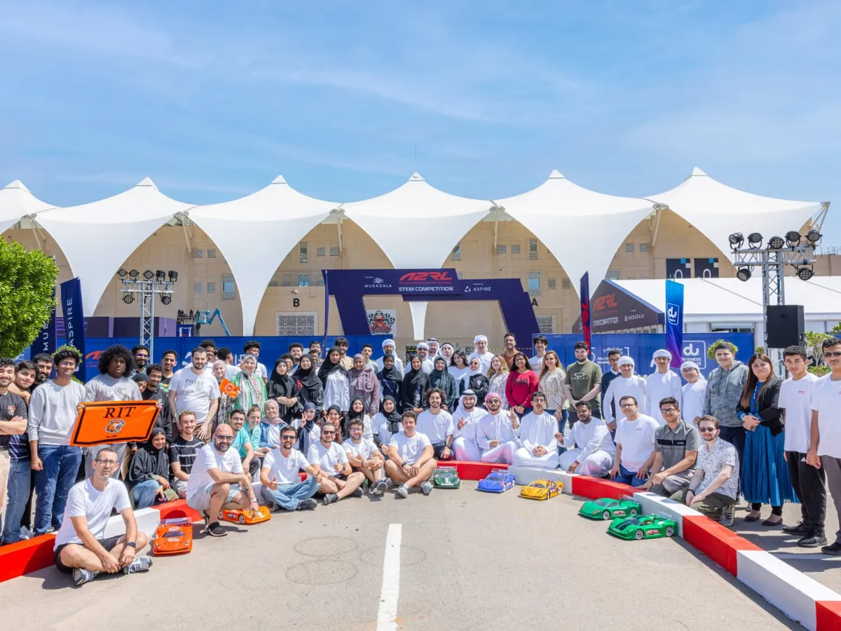 Abu Dhabi students are teaching robots to drive faster than you